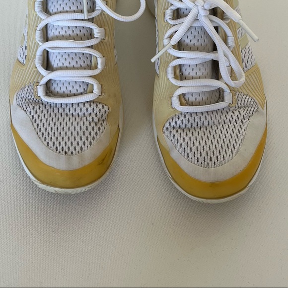 Adidas by Stella McCartney white/yellow sneakers - Picture 5 of 10